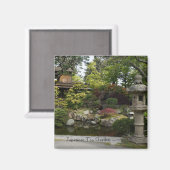 San Francisco Japanse Theetuin #3 Magneet (Voorkant / Achterkant)