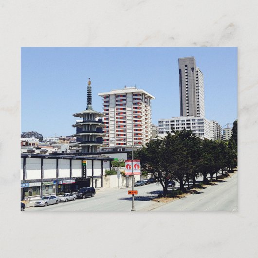 San Francisco Japtown #3 Briefkaart (Voorkant)
