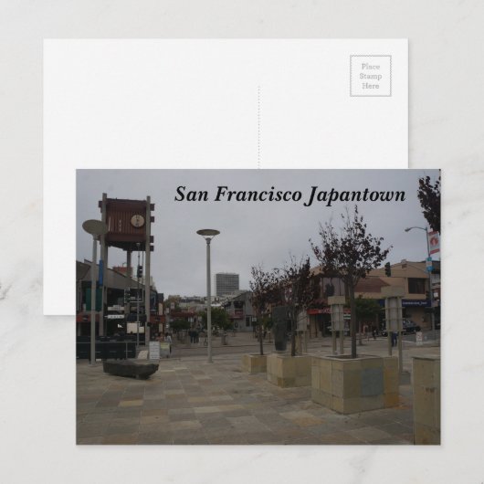 San Francisco Japtown Osaka Way #2 Briefkaart (Voorkant / Achterkant)