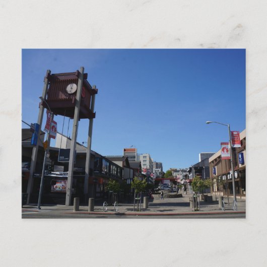 San Francisco Japtown Osaka Way Briefkaart (Voorkant)
