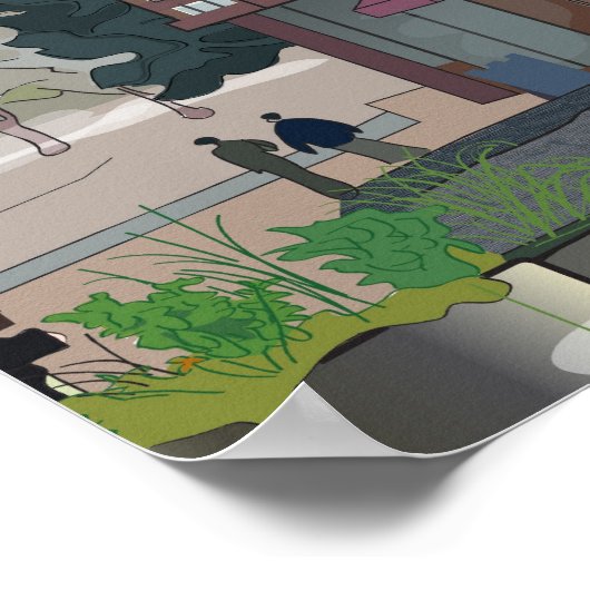 San Francisco Japtown Poster (Hoek)