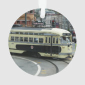 San Francisco kabelauto Ornament (achterkant)
