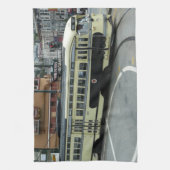 San Francisco kabelauto Theedoek (Verticaal)