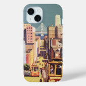  San Francisco kabelbanen reizen Poster Art Case-Mate iPhone Case (Achterkant)