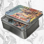 San Francisco kabelbanen reizen Poster Art Puzzel<br><div class="desc">afbeelding Verenigde Staten van Amerika reisposter met San Francisco,  Californië,  met een uitzicht van de Bay Bridge en kabelauto's die naar Californië Street in China Town kijken.</div>