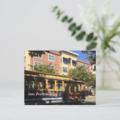 San Francisco Kabeltram Briefkaart (Staand voorkant)