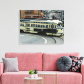 San Francisco Kabeltram Canvas Afdruk (Insitu (Woonkamer))