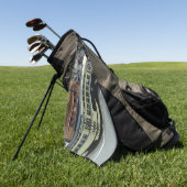 San Francisco Kabeltram Golfhanddoek (Groen)