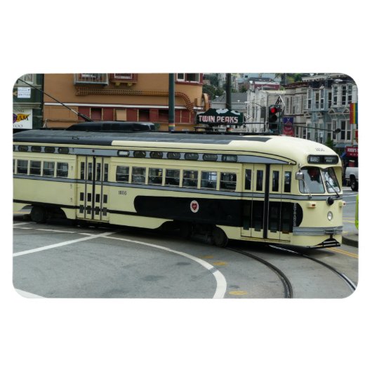 San Francisco kabeltram Magneet (Horizontaal)