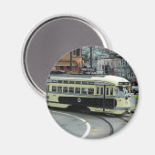 San Francisco kabeltram Magneet (Voorkant / Achterkant)