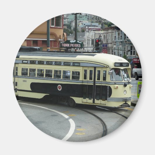 San Francisco kabeltram Magneet (Voorkant)