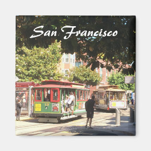 San Francisco Kabeltreinen Magneet