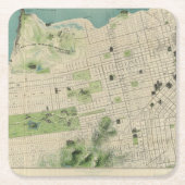 San Francisco Kartonnen Onderzetters (Voorkant)