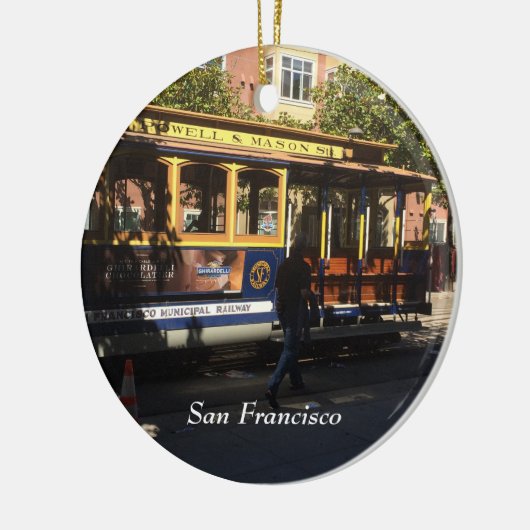 San Francisco Keramisch Ornament (Links)