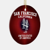 San Francisco Keramisch Ornament (Rechts)