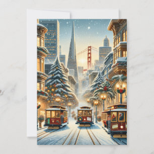 San Francisco Kerst Elegantie - Kaarten