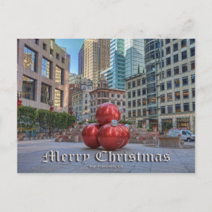 SAN FRANCISCO KERSTMIS #1 FEESTDAGENKAART