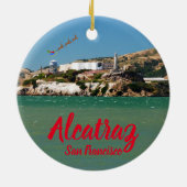 San Francisco Kerstversiering Keramisch Ornament (Achterkant)