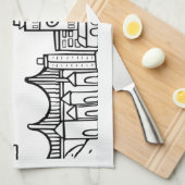 San Francisco Kitchen Dish Towel Theedoek (Quarter Fold)