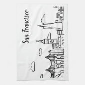 San Francisco Kitchen Dish Towel Theedoek (Verticaal)