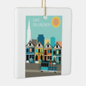 San Francisco  Kunst Keramisch Ornament (Rechts)