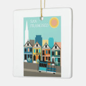 San Francisco  Kunst Keramisch Ornament (Links)