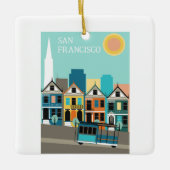 San Francisco  Kunst Keramisch Ornament (Voorkant)