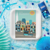 San Francisco  Kunst Papieren Bordje (Feest)