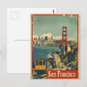 San Francisco: Kustnostalgie Oude ansichtkaart Briefkaart (Voorkant / Achterkant)