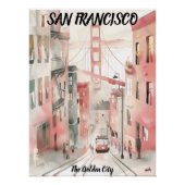 San Francisco: La Ciudad Dorada Perfect Poster (Voorkant)