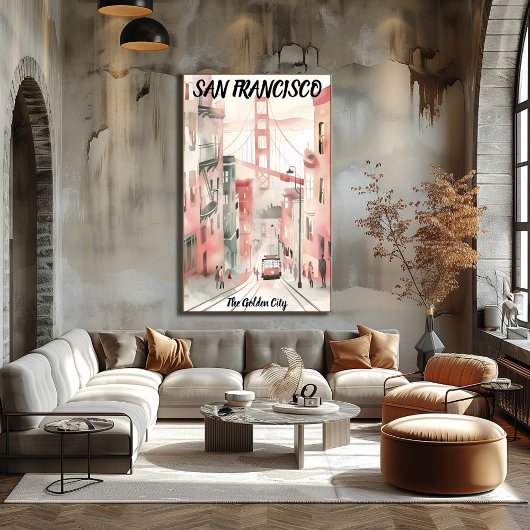 San Francisco: La Ciudad Dorada Perfect Poster