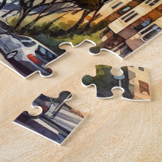 San Francisco Landmark Souvenir Legpuzzel (Zijkant)