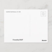 San Francisco Lands End #2 Briefkaart (Achterkant)