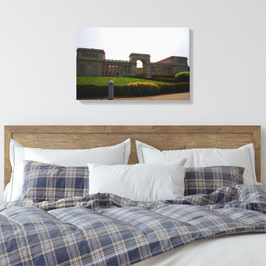 San Francisco Legion of Honor Canvas (Insitu (Slaapkamer))