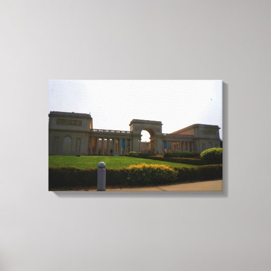 San Francisco Legion of Honor Canvas Afdruk (Voorkant)