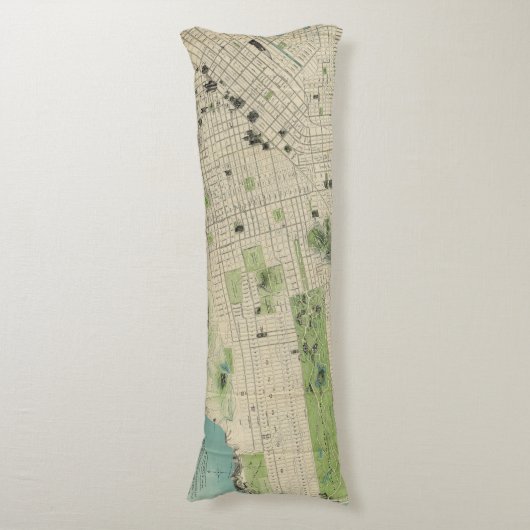 San Francisco Lichaamskussen (Voorkant Verticaal)