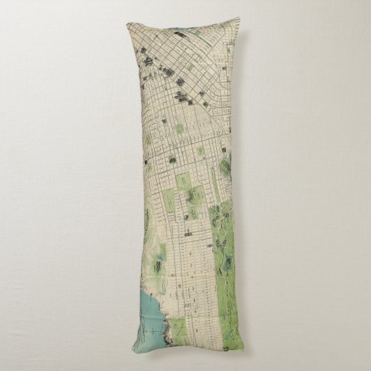 San Francisco Lichaamskussen (Achterkant (Verticaal))