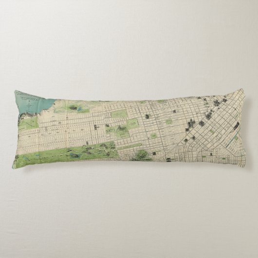 San Francisco Lichaamskussen (Voorkant)