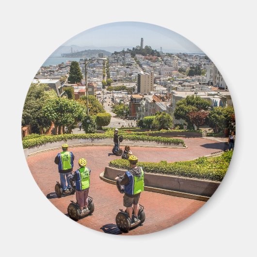 San Francisco Lombard St Magneet (Voorkant)