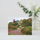 San Francisco Lombard Street #2 Briefkaart (Staand voorkant)
