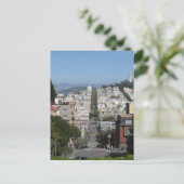 San Francisco Lombard Street Briefkaart (Staand voorkant)