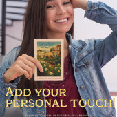 San Francisco Lombard Street Coit Tower GGB Travel Briefkaart