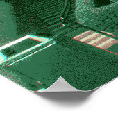 San Francisco Lombard Street - Pop Art Print (Hoek)