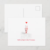 San Francisco Love Briefkaart (Voorkant / Achterkant)