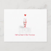 San Francisco Love Briefkaart (Voorkant)