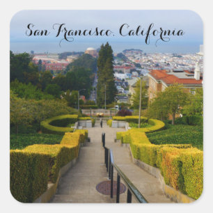 San Francisco Lyon Street steekt weg #2 Stickers