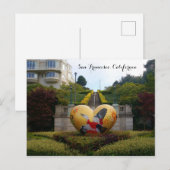 San Francisco Lyon Street Steps #1 Briefkaart (Voorkant / Achterkant)