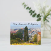 San Francisco Lyon Street Steps #5 Briefkaart (Staand voorkant)