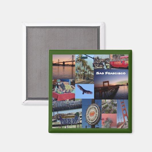 San Francisco Magneet (Voorkant / Achterkant)