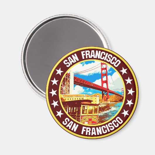 San Francisco Magneet (Voorkant / Achterkant)